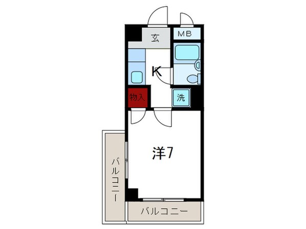 パ－クマンション青木の物件間取画像